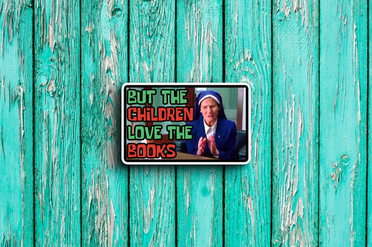 The Children Love The Books (Elf) Sticker