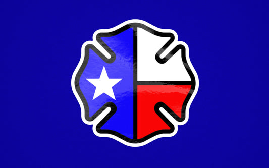 Texas Flag Maltese Sticker