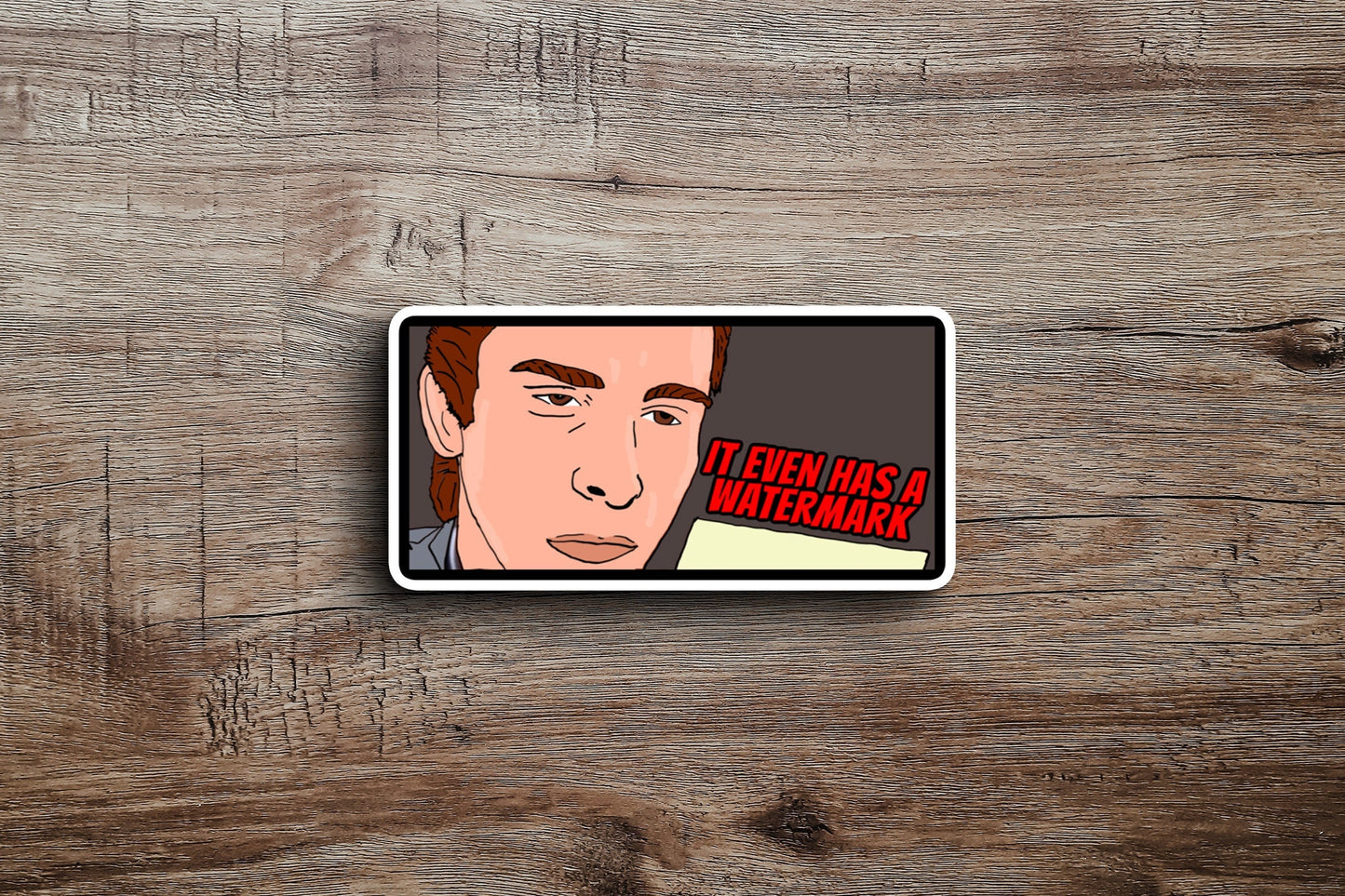 Watermark (American Psycho) Sticker