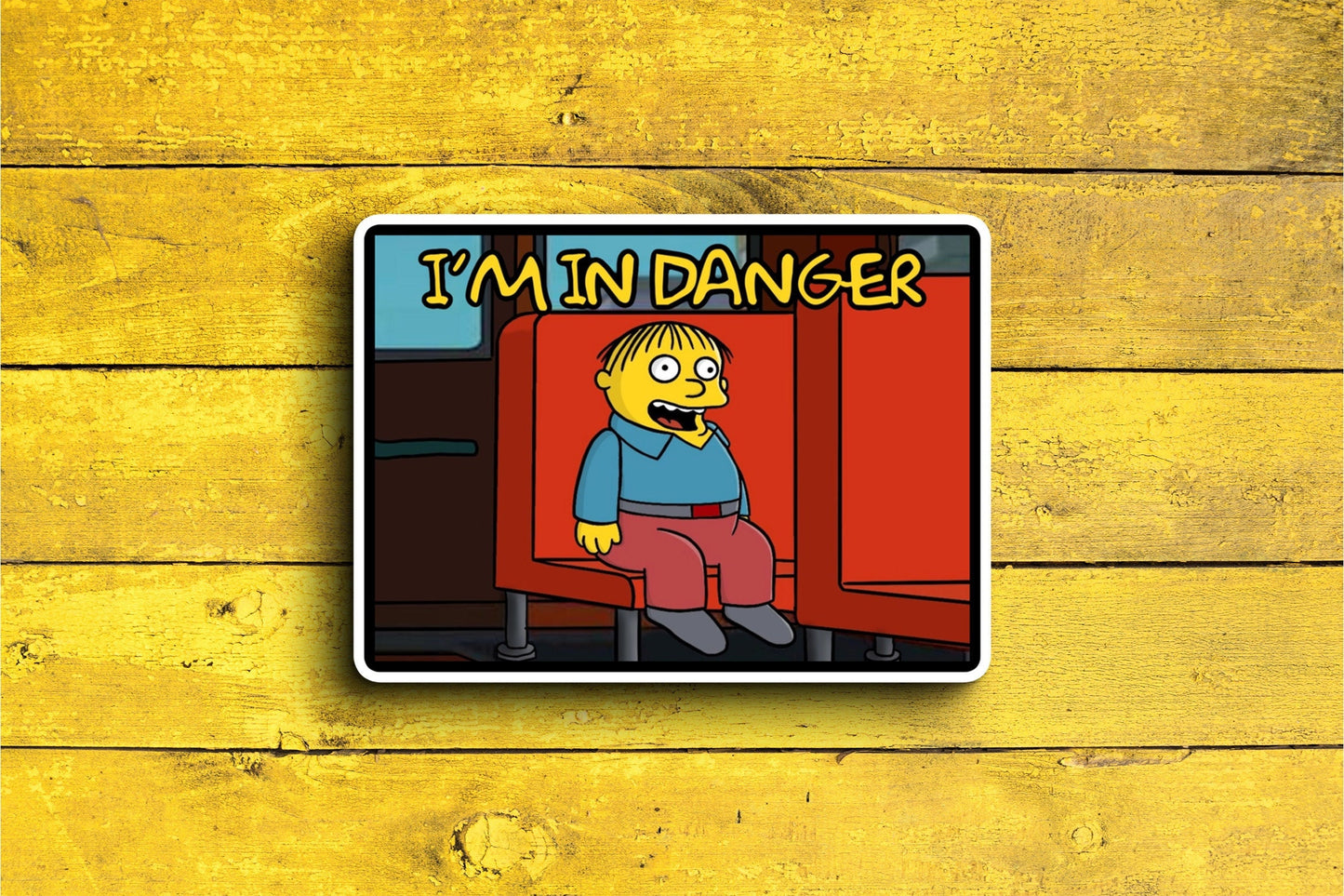 I'm in Danger (Simpsons) Sticker