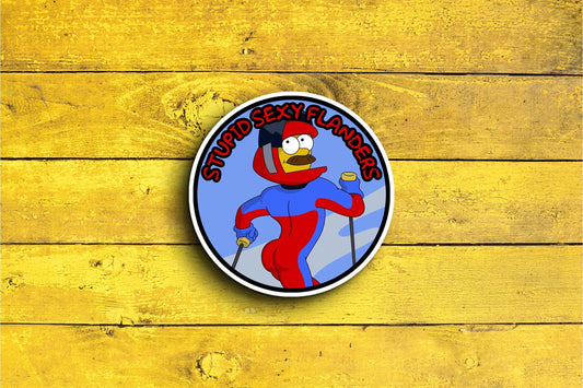 Sexy Flanders (Simpsons) Sticker