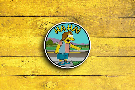 Nelson Ha Ha (Simpsons) Sticker