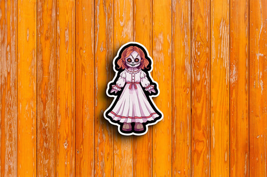 Annabelle Halloween Sticker