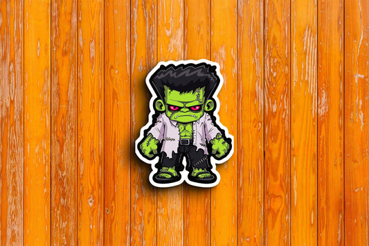 Frankenstein's Monster Halloween Sticker