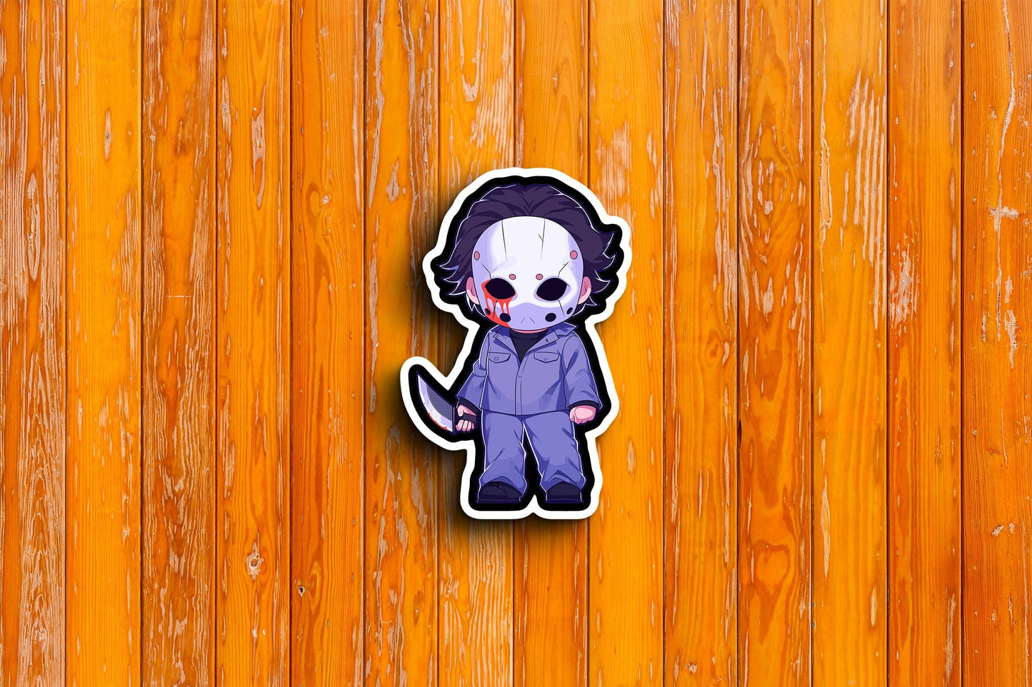 Michael Halloween Sticker