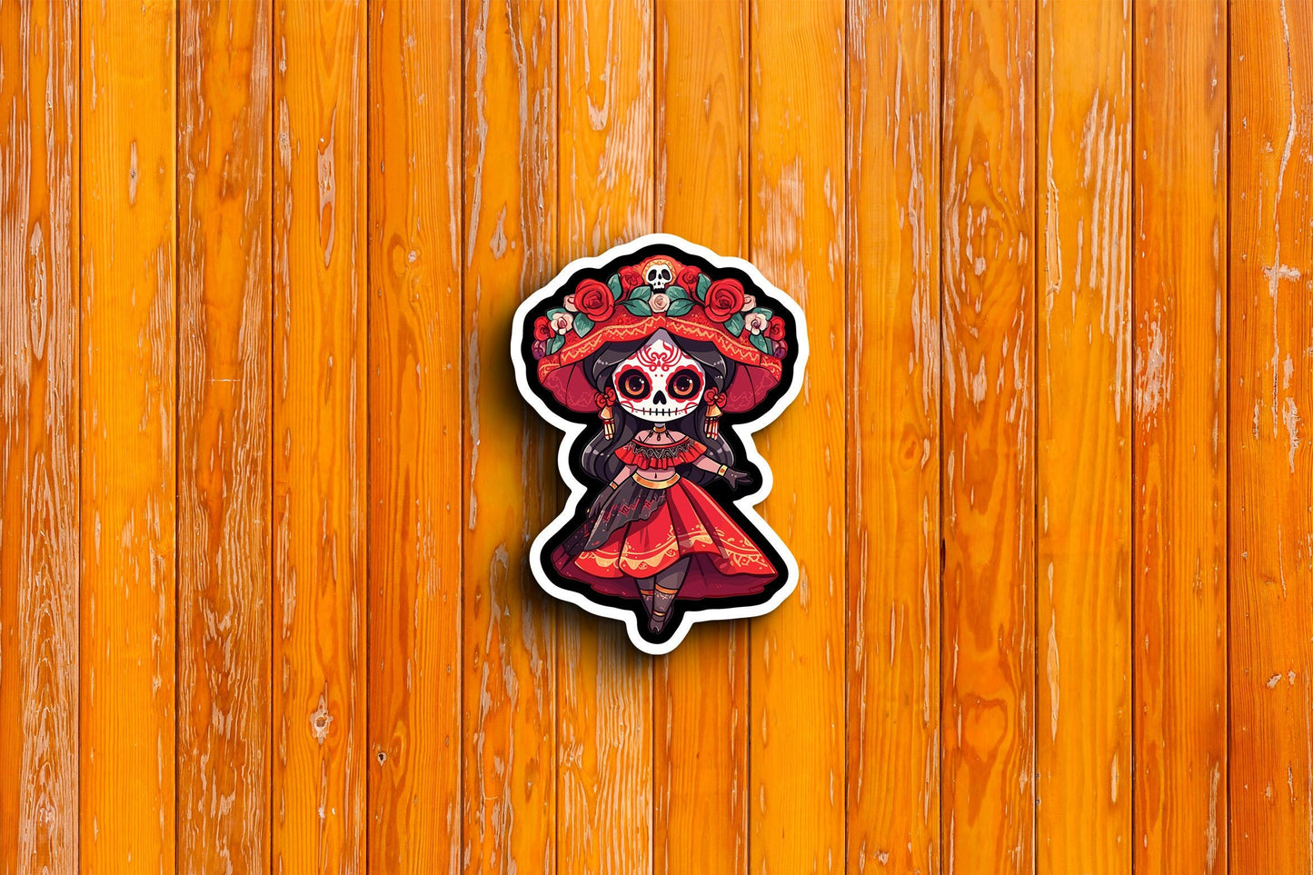 Dia De Los Muertos #2 Sticker