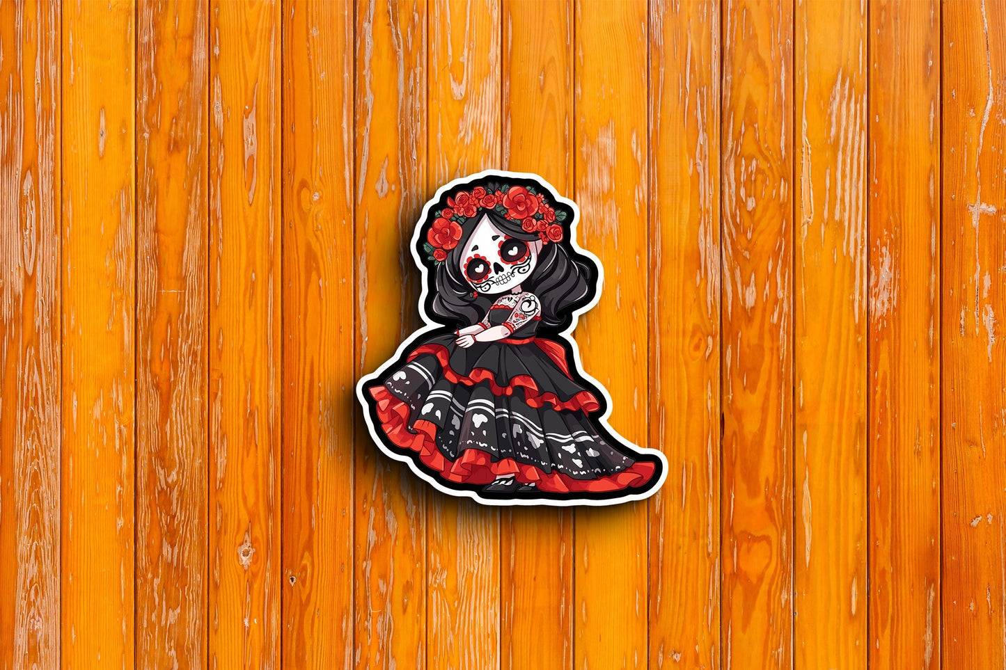 Dia De Los Muertos #4 Sticker