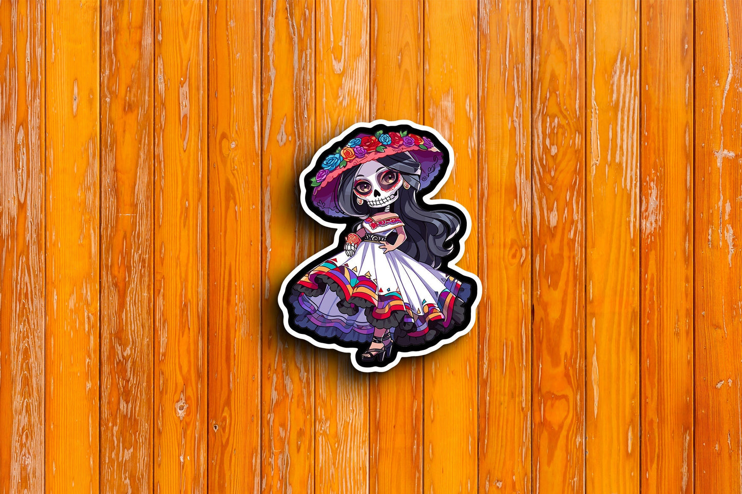 Dia De Los Muertos #5 Sticker