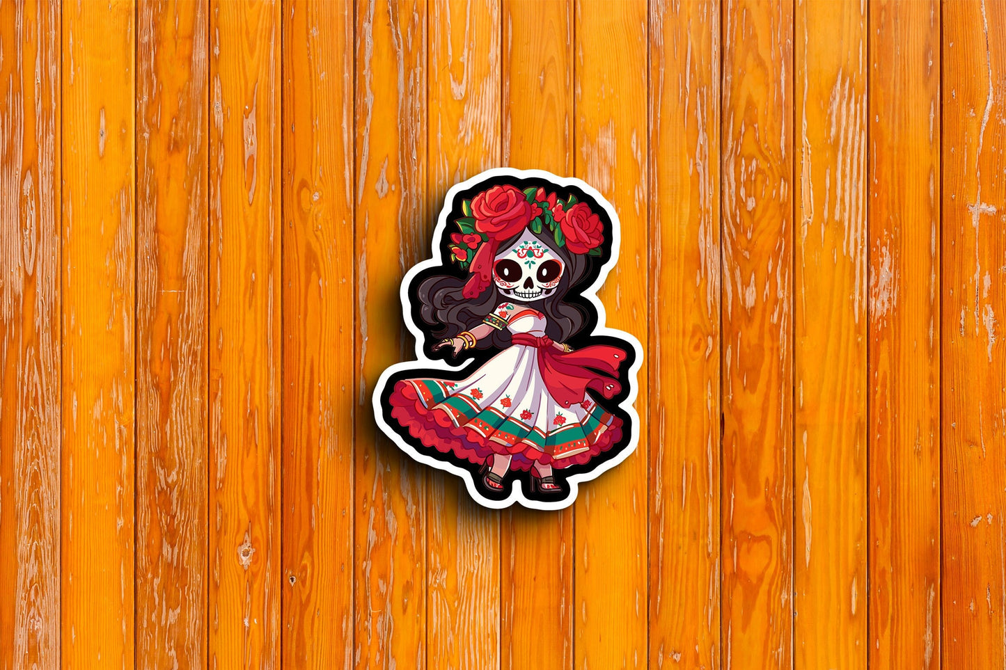 Dia De Los Muertos #15 Sticker