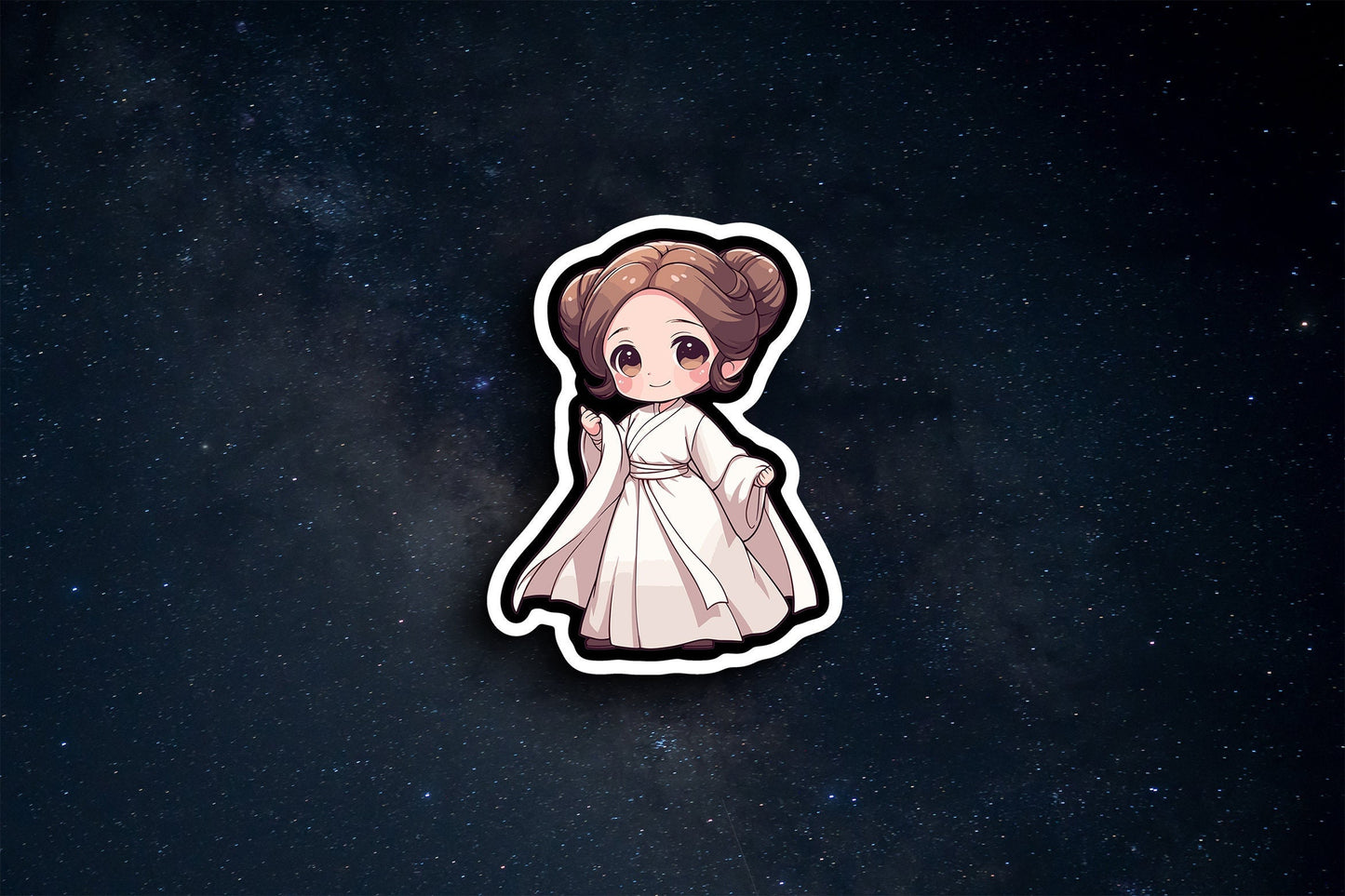 Princess Leia Star Wars Sticker