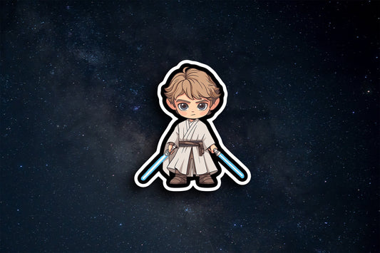 Luke Skywalker Star Wars Sticker