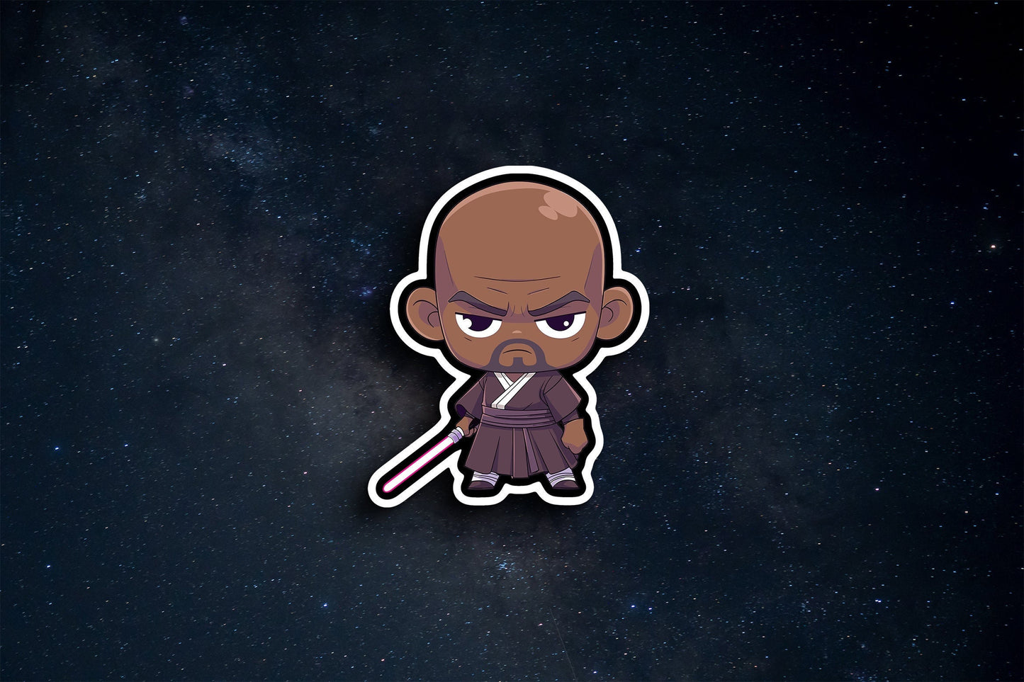 Mace Windu Star Wars Sticker