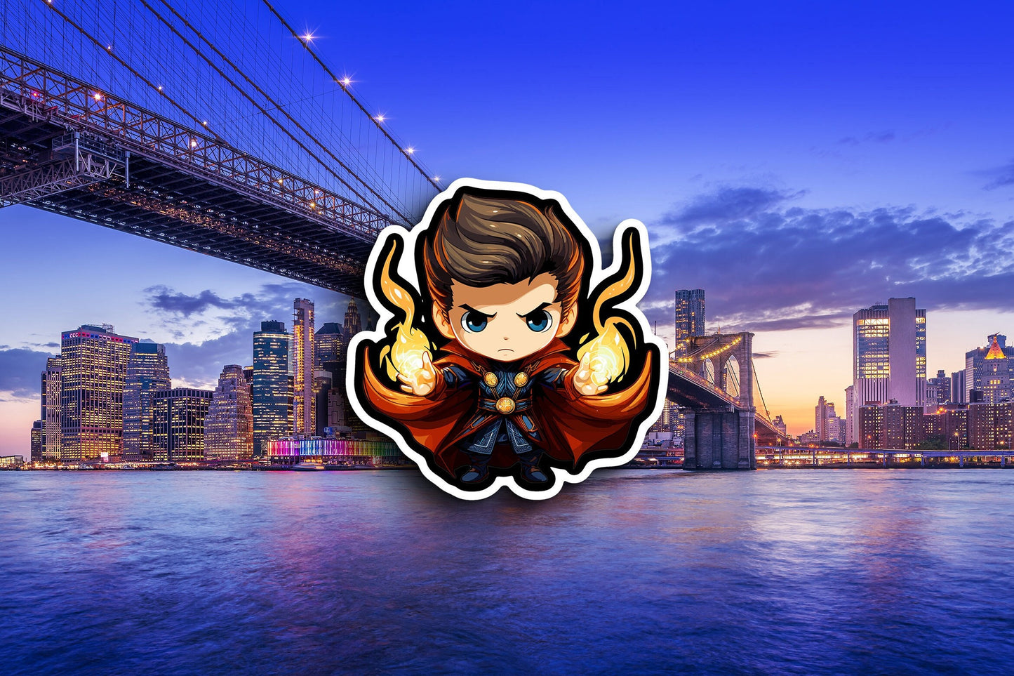 Dr. Strange Super Hero Sticker