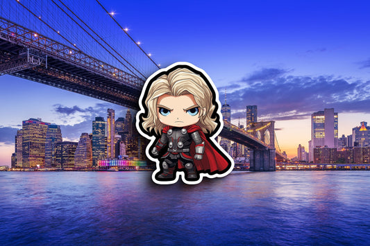 Thor Super Hero Sticker