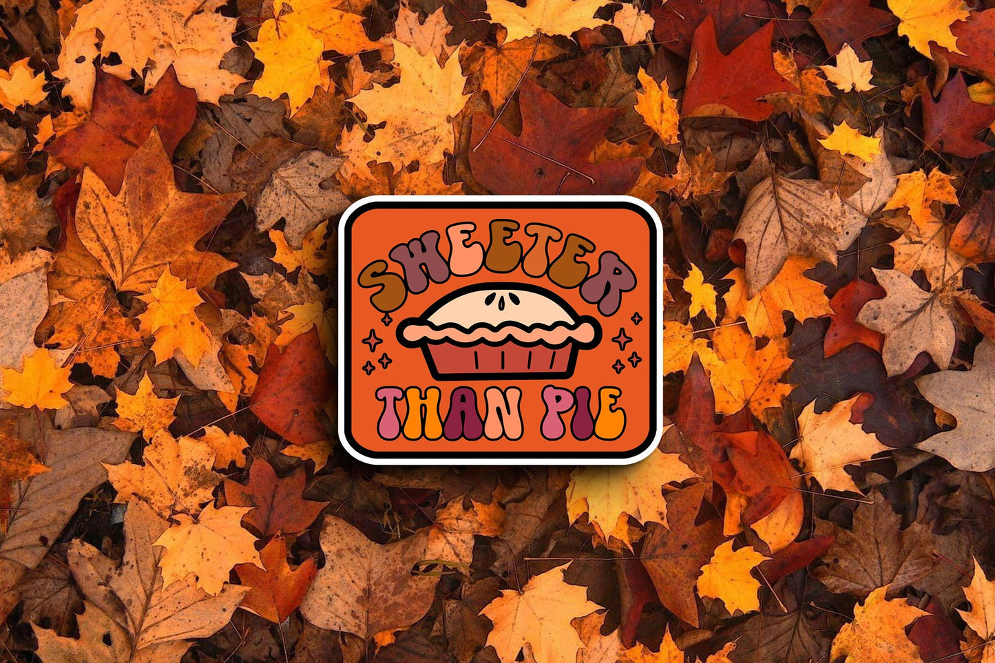 Sweeter Than Pie (Fall) Sticker