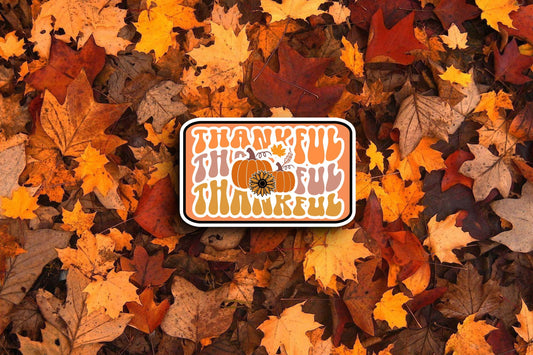 Thankful (Fall) Sticker