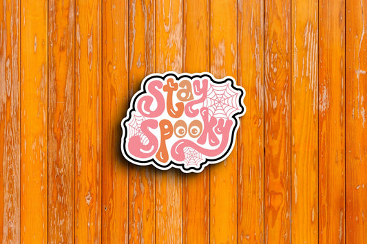 Stay Spooky Eyes (Halloween) Sticker