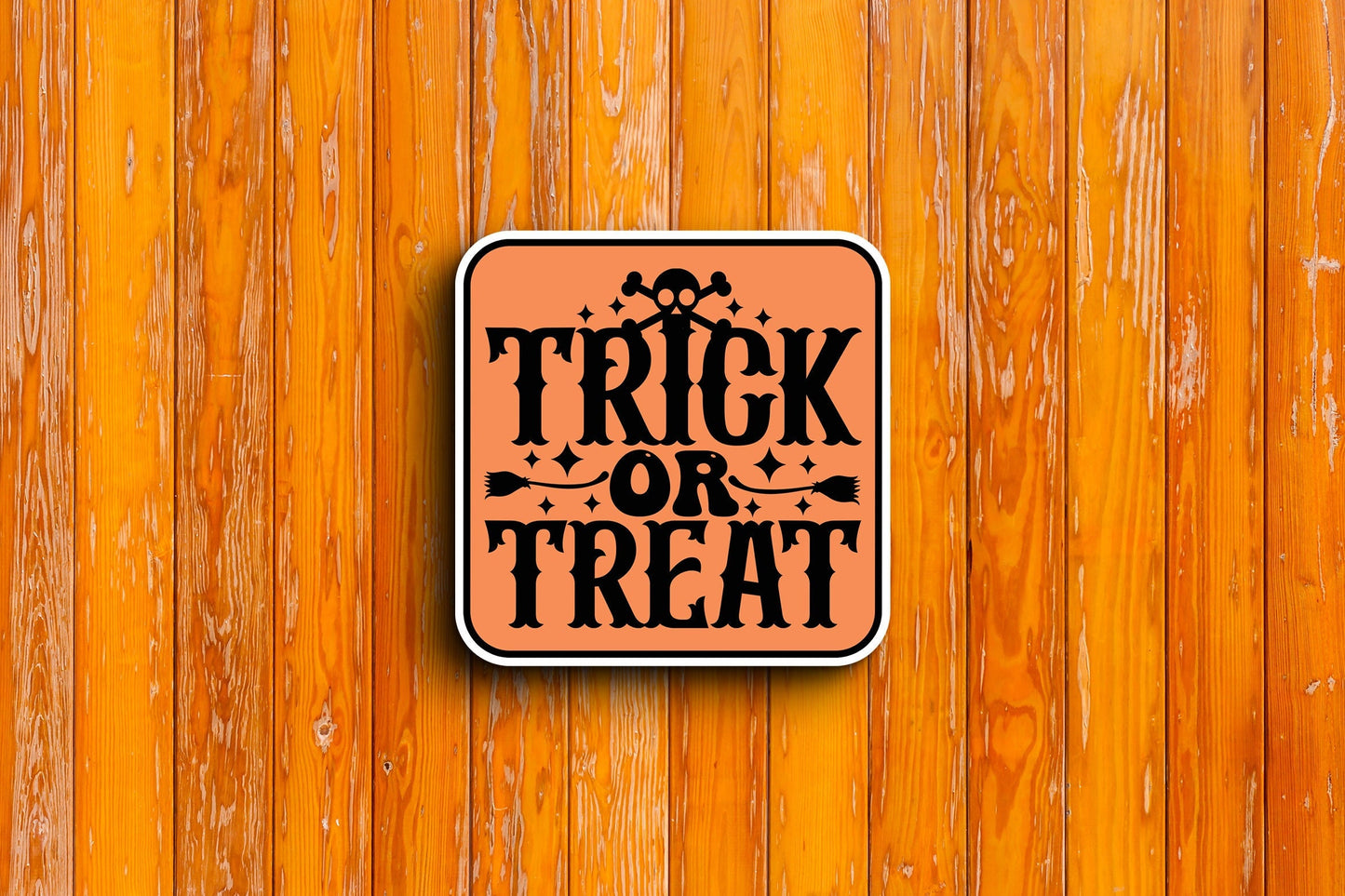 Trick Or Treat (Halloween) Sticker