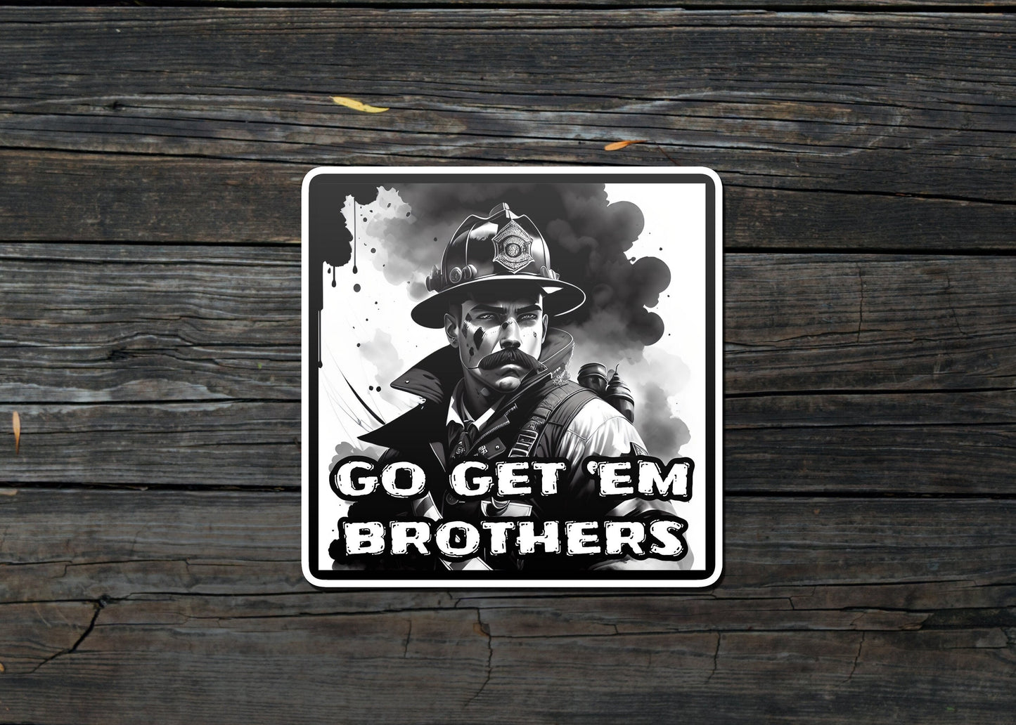 Go Get 'Em Brothers Sticker