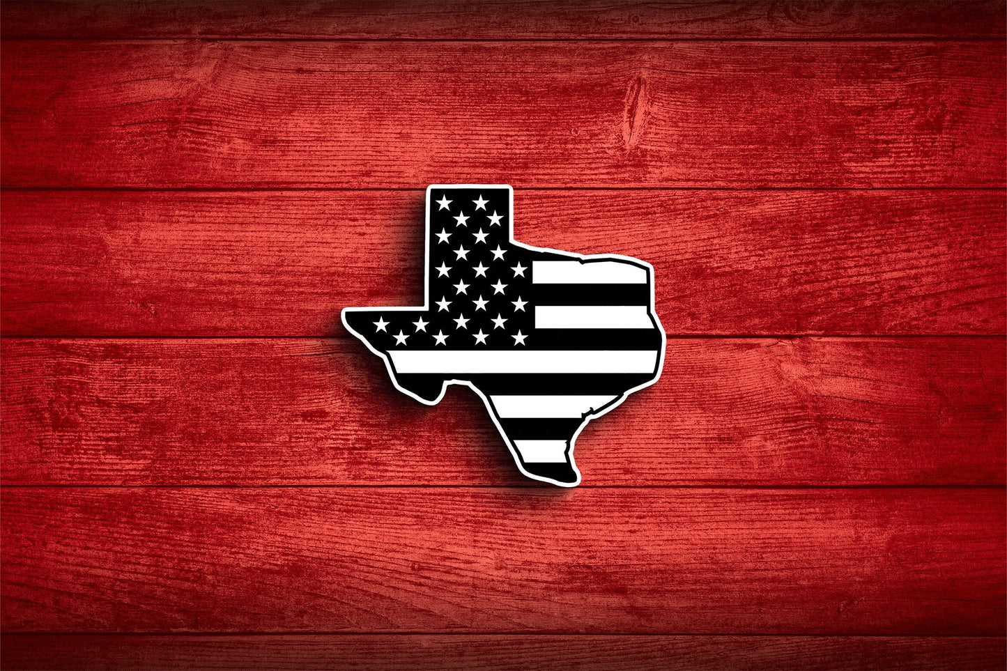 American Texas Sticker