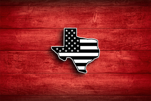 American Texas Sticker