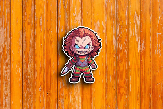 Chucky Halloween Sticker