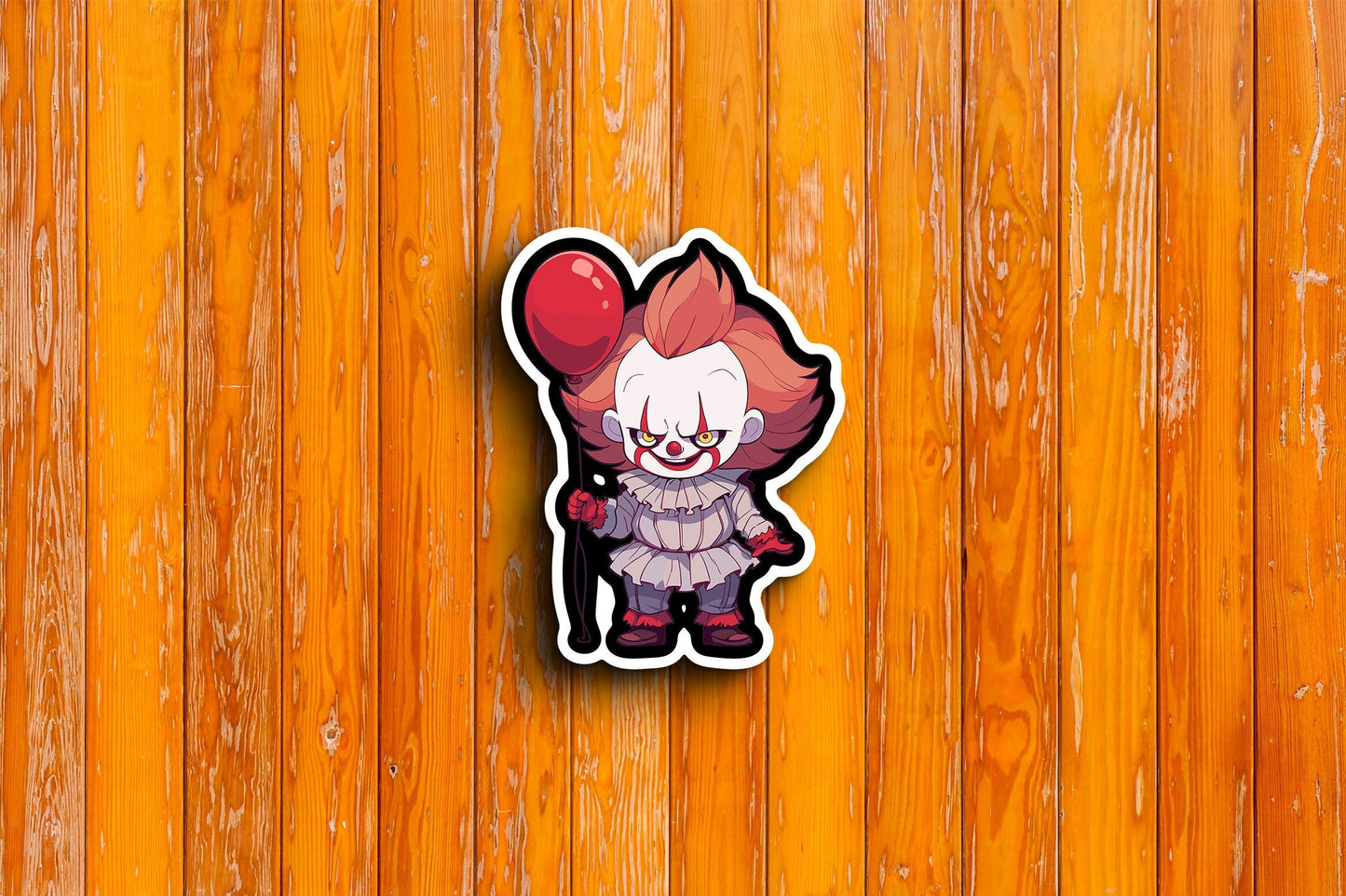 Pennywise Halloween Sticker