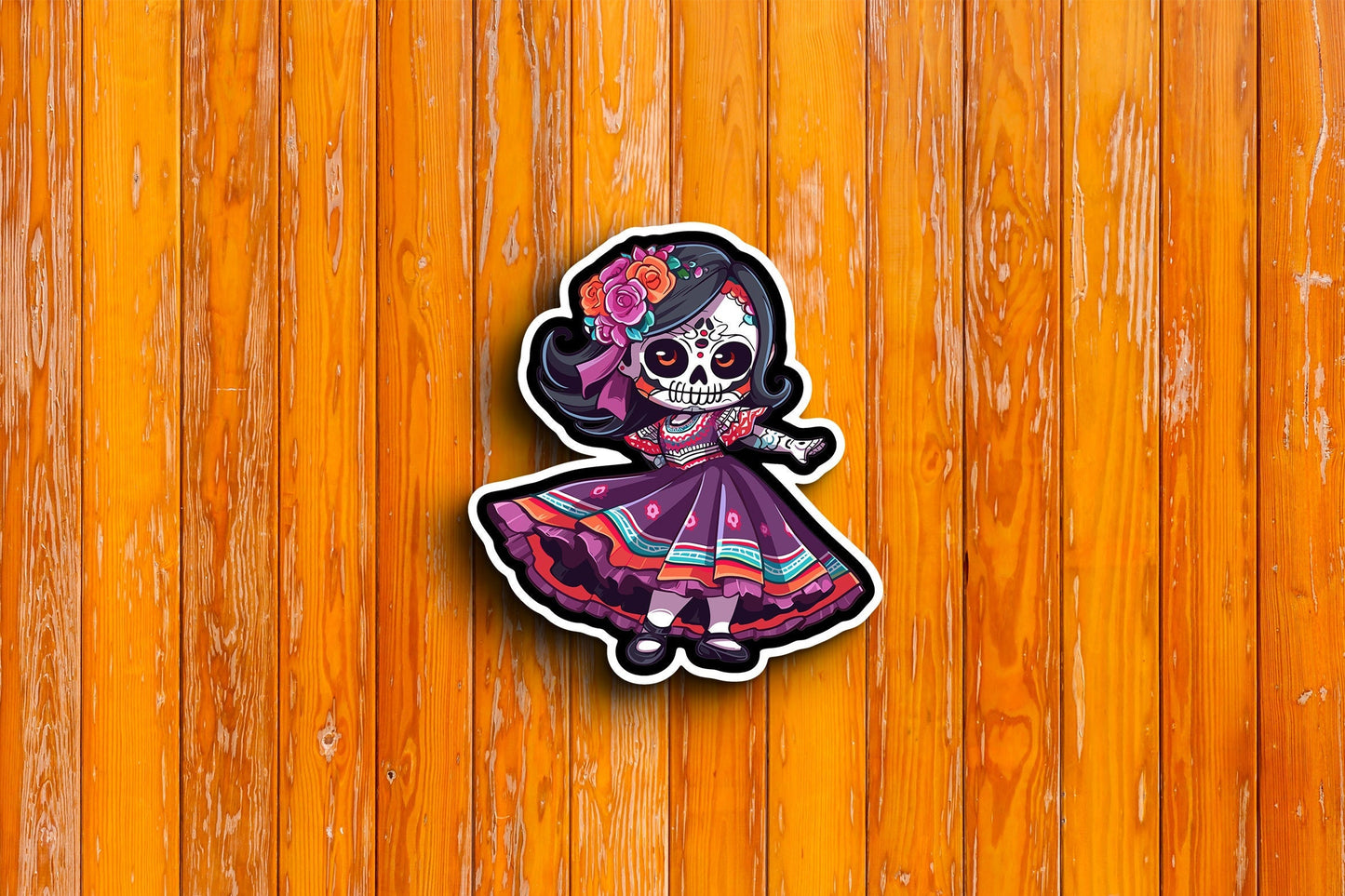 Dia De Los Muertos #6 Sticker