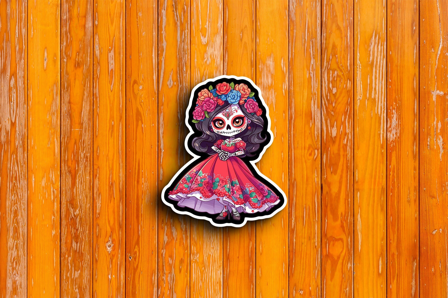 Dia De Los Muertos #8 Sticker