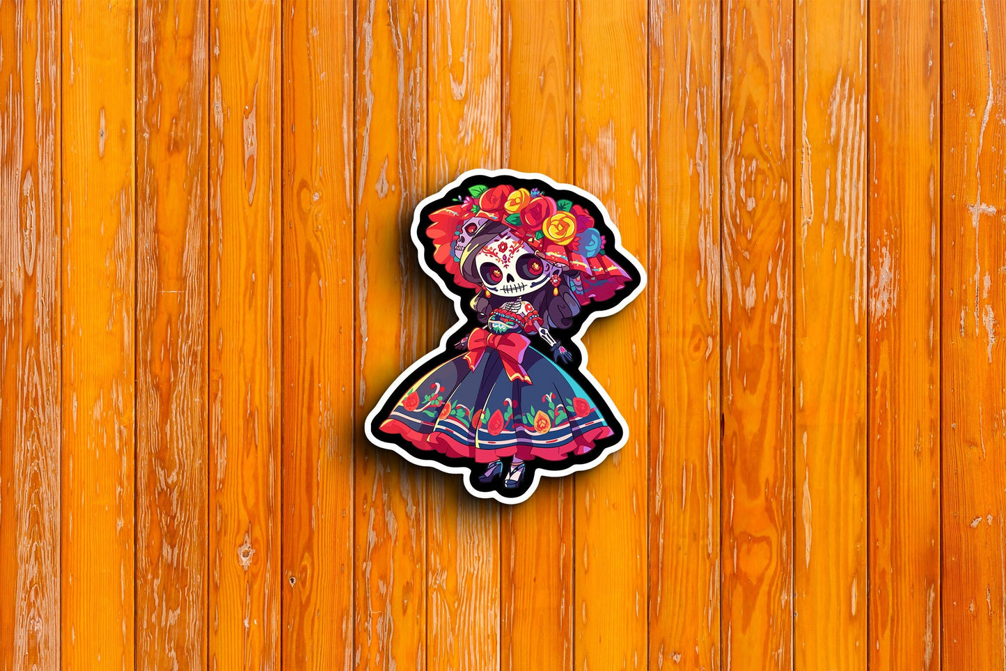 Dia De Los Muertos #12 Sticker