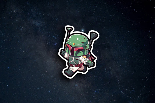 Boba Fett #2 Star Wars Sticker