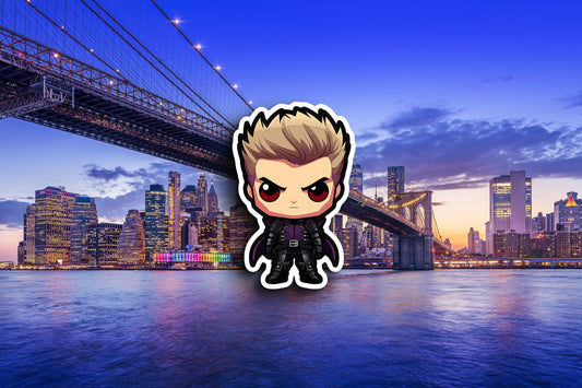 Hawkeye Super Hero Sticker