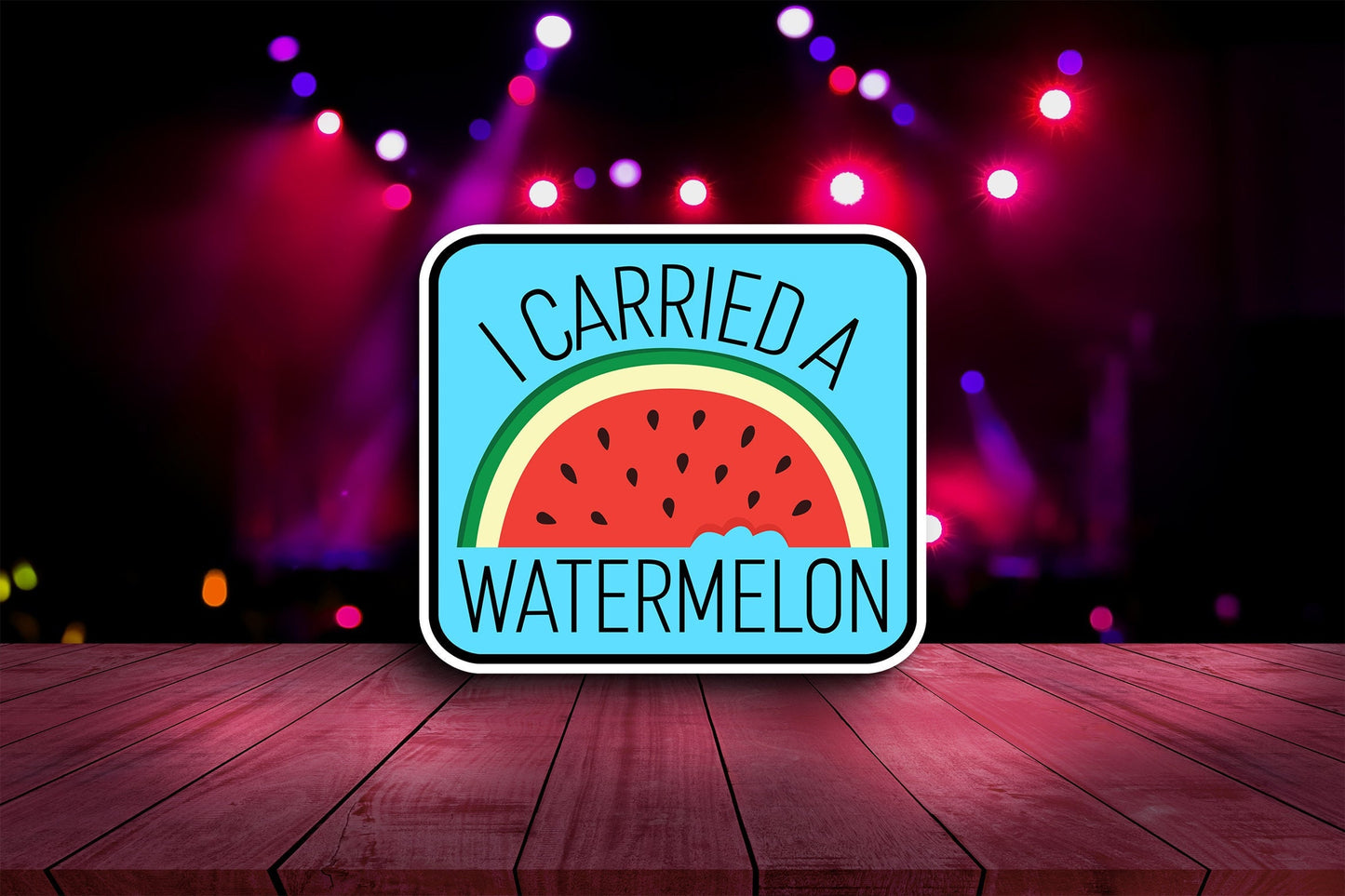 I Carried A Watermelon (Dirty Dancing) Sticker