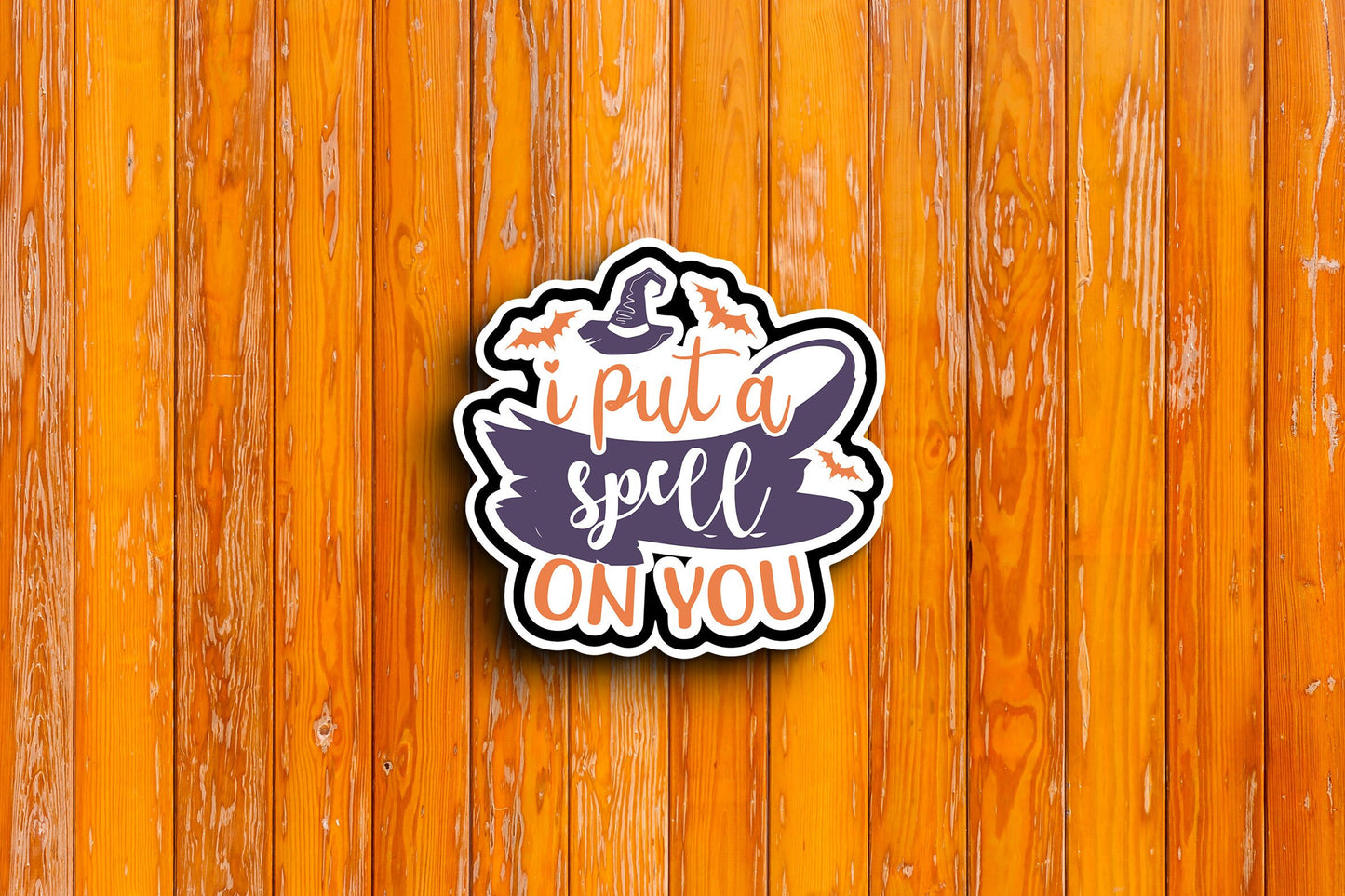 I Put A Spell On You (Halloween) Sticker