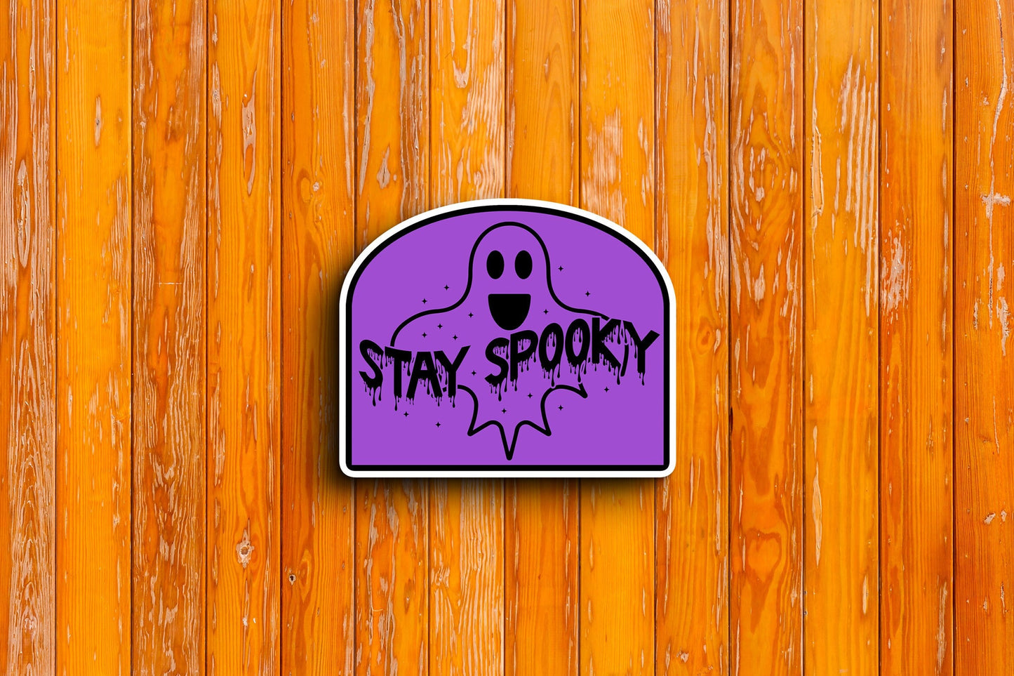 Stay Spooky Purple (Halloween) Sticker