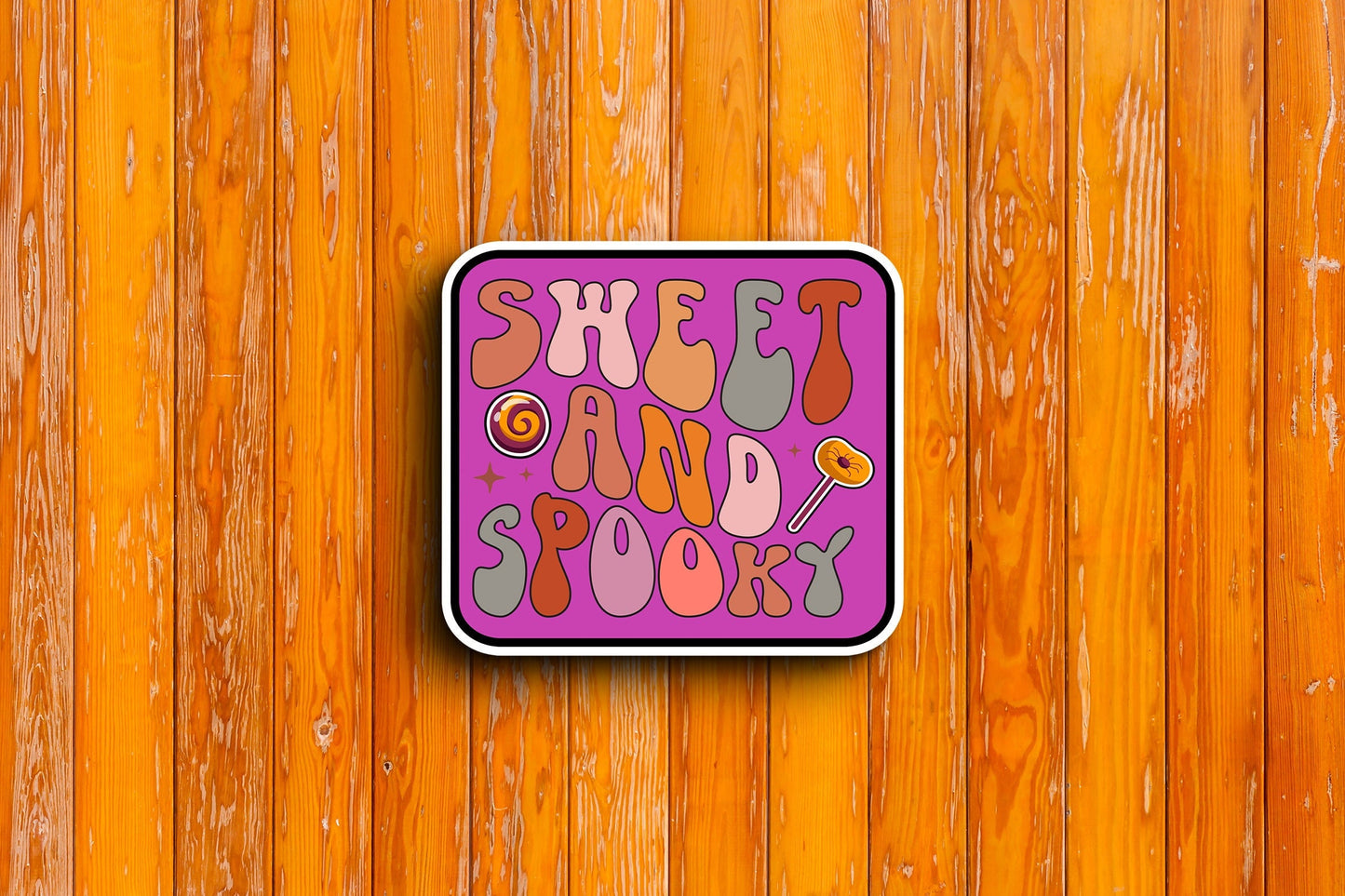 Sweet and Spooky (Halloween) Sticker