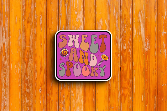 Sweet and Spooky (Halloween) Sticker