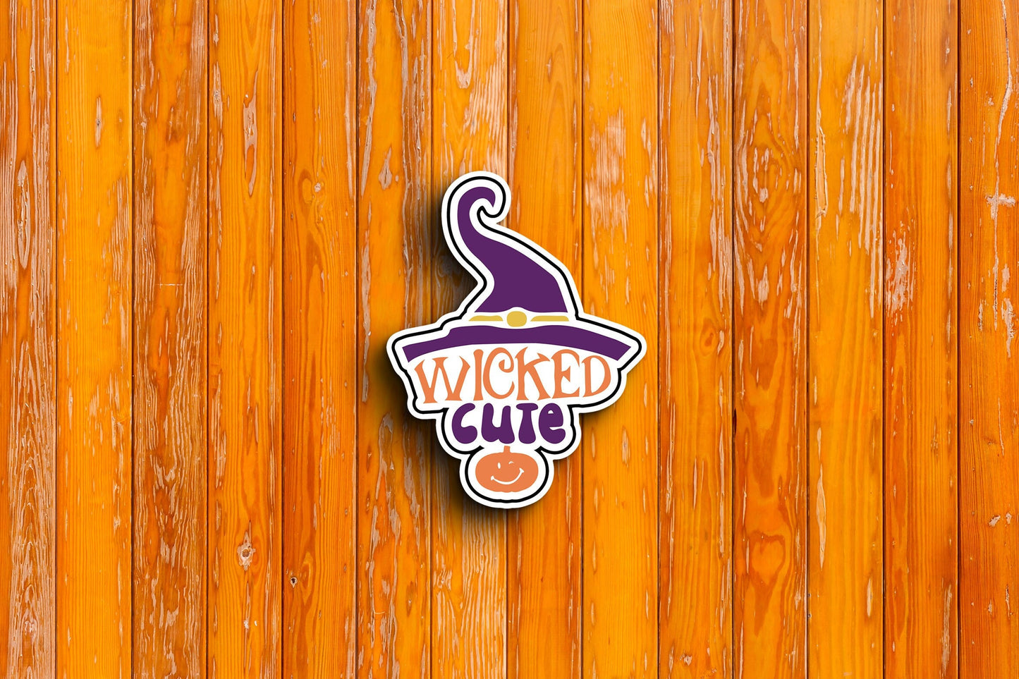 Wicked Cute (Halloween) Sticker