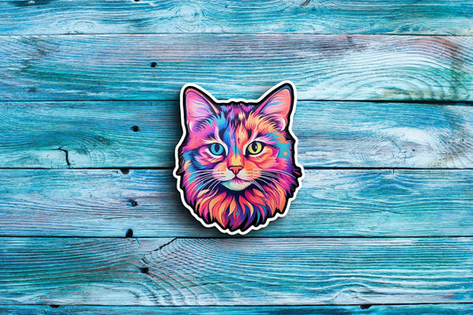 Rainbow Cat Sticker