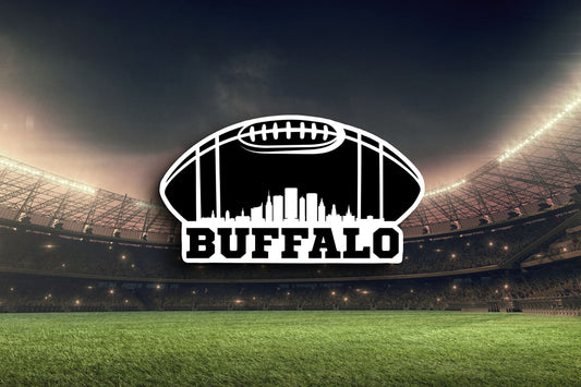 Buffalo Football Sticker