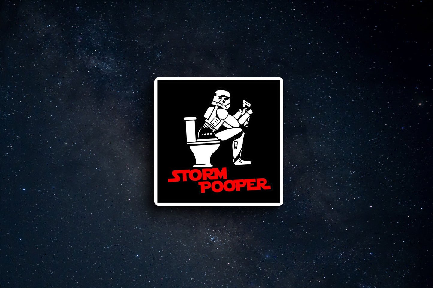 Storm Pooper (Star Wars) Sticker