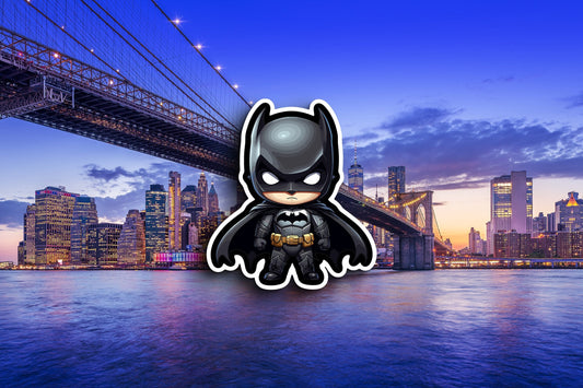 Bat Man Super Hero Sticker